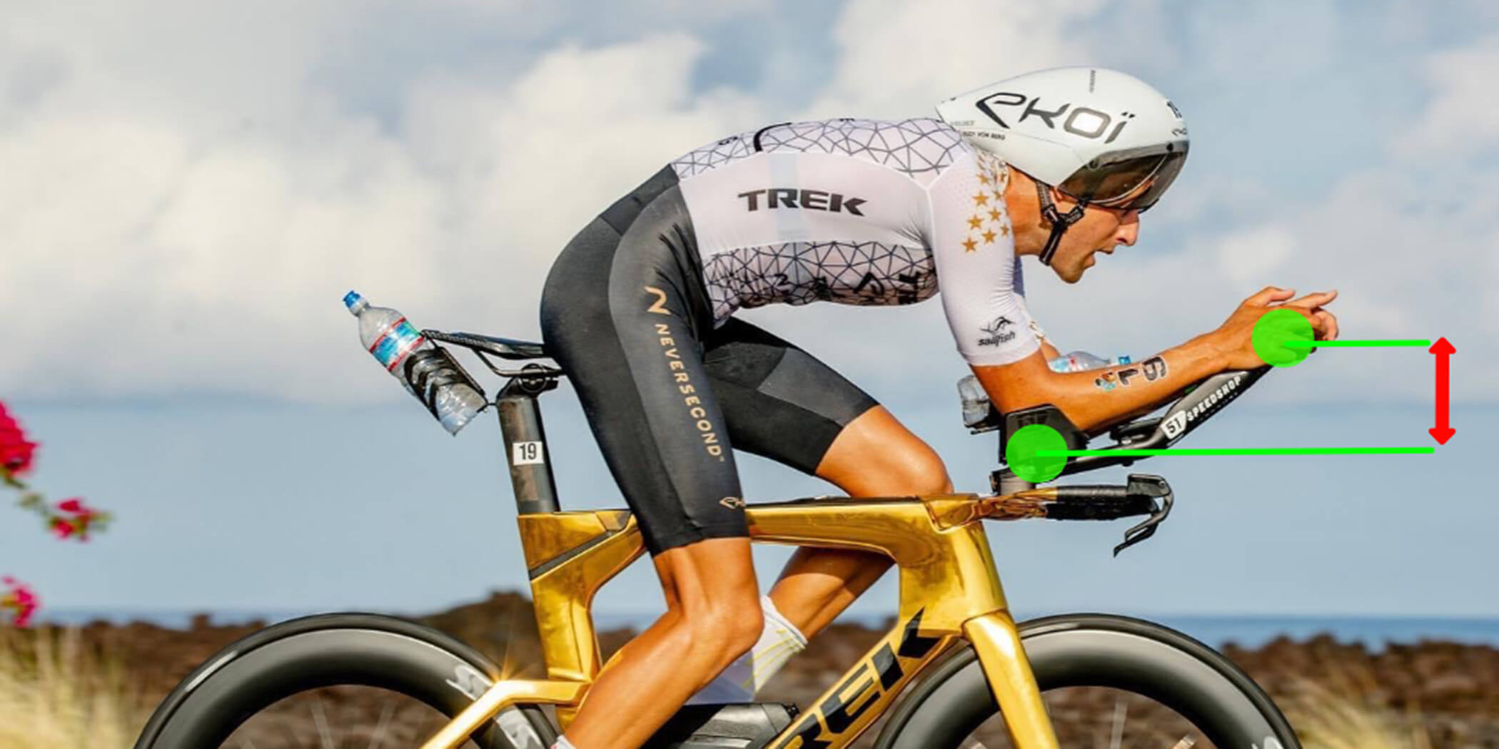 Triathlon how to maintain a correct riding position Ursus